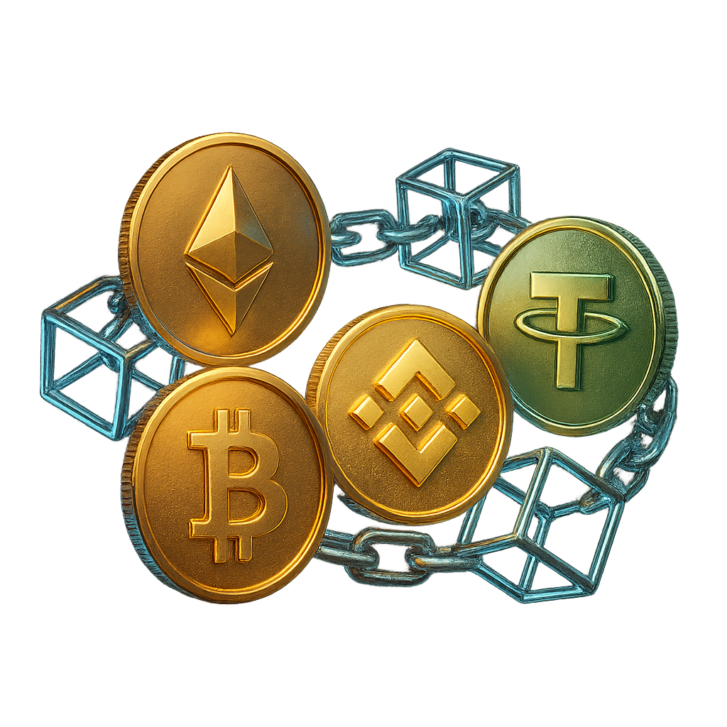 Feature Illustration Bitzeno Trade illustration showing crypto trading